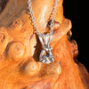 Campo Del Cielo Meteorite Necklace Sterling #7713-Moldavite Life