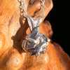 Campo Del Cielo Meteorite Necklace Sterling #7717-Moldavite Life