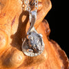 Campo Del Cielo Meteorite Necklace Sterling #7722-Moldavite Life