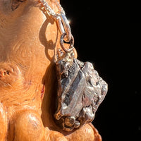 Campo Del Cielo Meteorite Pendant Sterling #7307-Moldavite Life