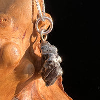 Campo Del Cielo Meteorite Pendant Sterling #7312-Moldavite Life