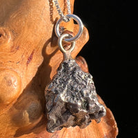 Campo Del Cielo Meteorite Pendant Sterling #7313-Moldavite Life