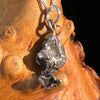 Campo Del Cielo Meteorite Pendant Sterling #7315-Moldavite Life