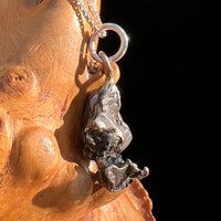 Campo Del Cielo Meteorite Pendant Sterling #7315-Moldavite Life