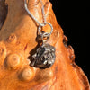 Campo Del Cielo Meteorite Pendant Sterling #7318-Moldavite Life