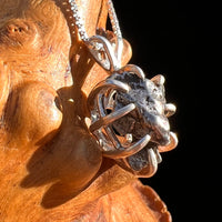 Campo Del Cielo Meteorite Pendant Sterling #7323-Moldavite Life