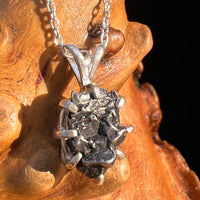 Campo Del Cielo Meteorite Pendant Sterling #7324-Moldavite Life