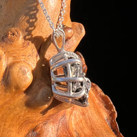 Campo Del Cielo Meteorite Pendant Sterling #7326-Moldavite Life