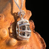 Campo Del Cielo Meteorite Pendant Sterling #7327-Moldavite Life