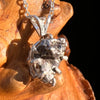 Campo Del Cielo Meteorite Pendant Sterling #7329-Moldavite Life