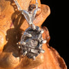 Campo Del Cielo Meteorite Pendant Sterling #7332-Moldavite Life