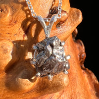 Campo Del Cielo Meteorite Pendant Sterling #7333-Moldavite Life