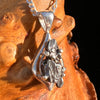 Campo Del Cielo Meteorite Pendant Sterling #7341-Moldavite Life