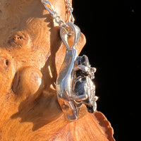 Campo Del Cielo Meteorite Pendant Sterling #7341-Moldavite Life