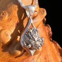 Campo Del Cielo Meteorite Pendant Sterling #7342-Moldavite Life