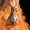 Campo Del Cielo Meteorite Pendant Sterling #7344-Moldavite Life