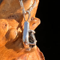 Campo Del Cielo Meteorite Pendant Sterling #7345-Moldavite Life