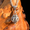 Campo Del Cielo Meteorite Pendant Sterling #7345-Moldavite Life