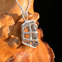 Campo Del Cielo Meteorite Pendant Sterling #7351-Moldavite Life