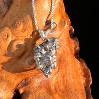 Campo Del Cielo Meteorite Pendant Sterling #7351-Moldavite Life
