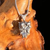 Campo Del Cielo Meteorite Pendant Sterling #7354-Moldavite Life