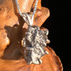 Campo Del Cielo Meteorite Pendant Sterling #7355-Moldavite Life