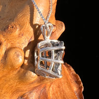 Campo Del Cielo Meteorite Pendant Sterling #7355-Moldavite Life