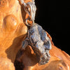 Campo Del Cielo Meteorite Pendant Sterling #7364-Moldavite Life