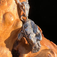 Campo Del Cielo Meteorite Pendant Sterling #7364-Moldavite Life