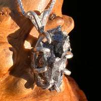 Campo Del Cielo Meteorite Pendant Sterling #7369-Moldavite Life