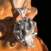 Campo Del Cielo Meteorite Pendant Sterling #7370-Moldavite Life