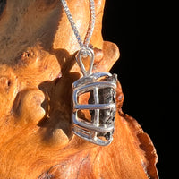 Campo Del Cielo Meteorite Pendant Sterling #7372-Moldavite Life