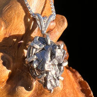 Campo Del Cielo Meteorite Pendant Sterling #7373-Moldavite Life
