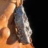 Campo Del Cielo Meteorite Pendant Sterling #7376-Moldavite Life