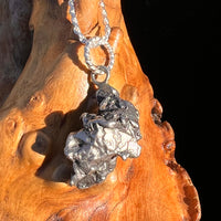 Campo Del Cielo Meteorite Pendant Sterling #7377-Moldavite Life