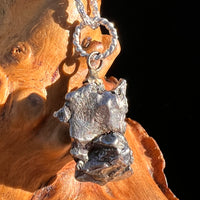 Campo Del Cielo Meteorite Pendant Sterling #7378-Moldavite Life