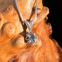 Campo Del Cielo Meteorite Pendant Sterling #7710-Moldavite Life