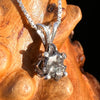 Campo Del Cielo Meteorite Pendant Sterling #7715-Moldavite Life
