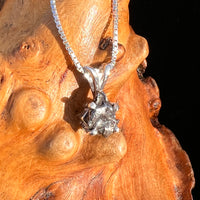 Campo Del Cielo Meteorite Pendant Sterling #7715-Moldavite Life
