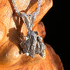 Campo Del Cielo Meteorite Pendant Sterling #7716-Moldavite Life