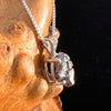 Campo Del Cielo Meteorite Pendant Sterling #7728-Moldavite Life