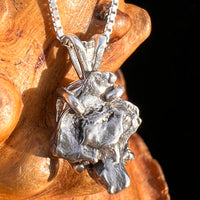 Campo Del Cielo Meteorite Pendant Sterling #7731-Moldavite Life