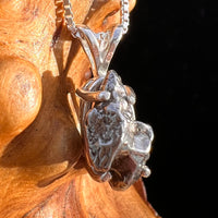 Campo Del Cielo Meteorite Pendant Sterling #7732-Moldavite Life