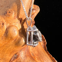 Campo Del Cielo Meteorite Pendant Sterling #7732-Moldavite Life