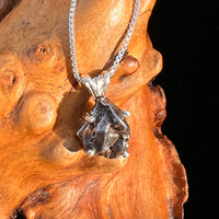 Campo Del Cielo Meteorite Pendant Sterling #7734-Moldavite Life