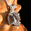 Campo Del Cielo Meteorite Pendant Sterling #7735-Moldavite Life