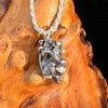 Campo Del Cielo Meteorite Pendant Sterling #7738-Moldavite Life