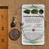 Cat's Eye Chrysoberyl & Moldavite Necklace Sterling #7709-Moldavite Life