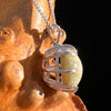 Cat's Eye Chrysoberyl Pendant Sterling #7788-Moldavite Life