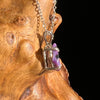 Charoite Necklace Sterling Silver #5636-Moldavite Life